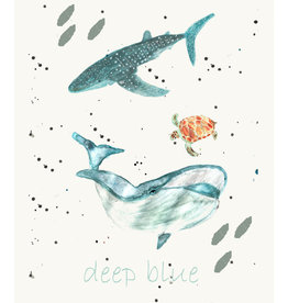 MONTSCHITCHI/ Affiche "Deep blue"