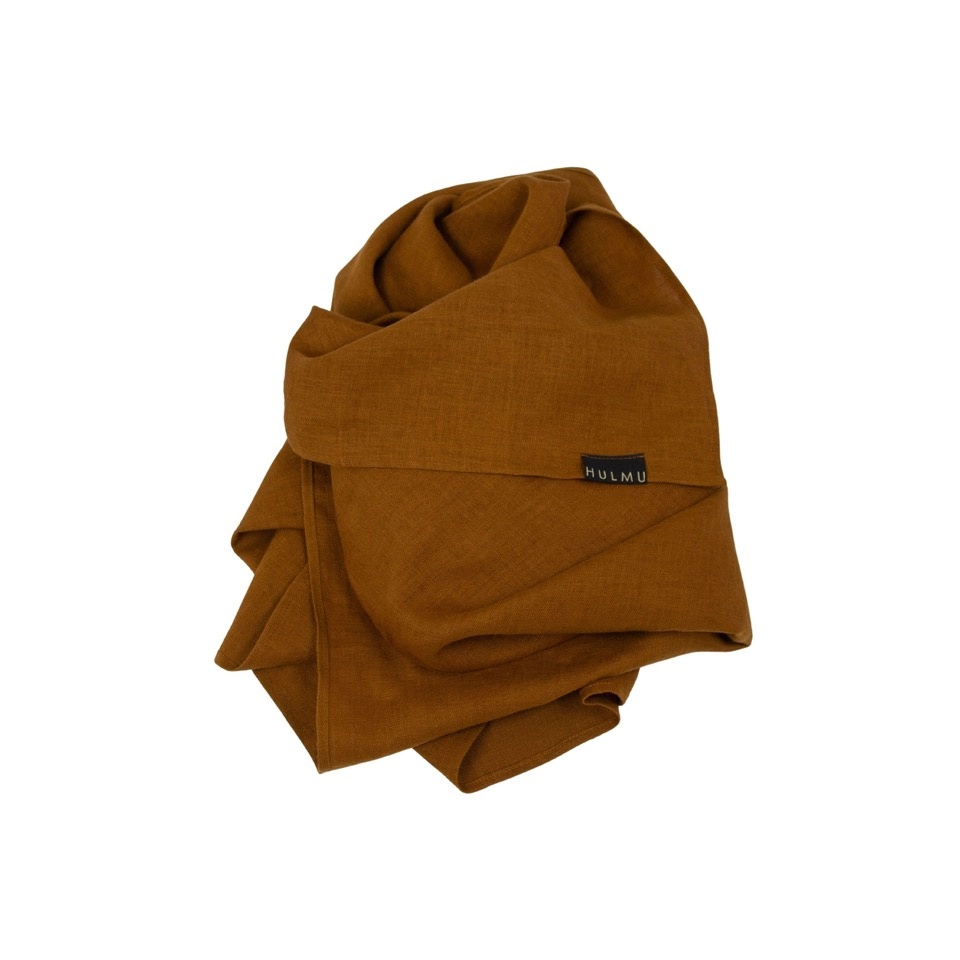 HULMU DESIGN Baby Leinendecke 80 x 120 cm