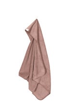 Baby hooded towel cacao coloured 75x75 cm