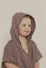 AARRE Kids bath poncho cacao coloured 61x70 cm