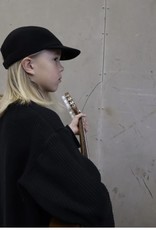 FLOOM STUDIO 5-Panel-Wollkappe in schwarz - Upcycling Material !