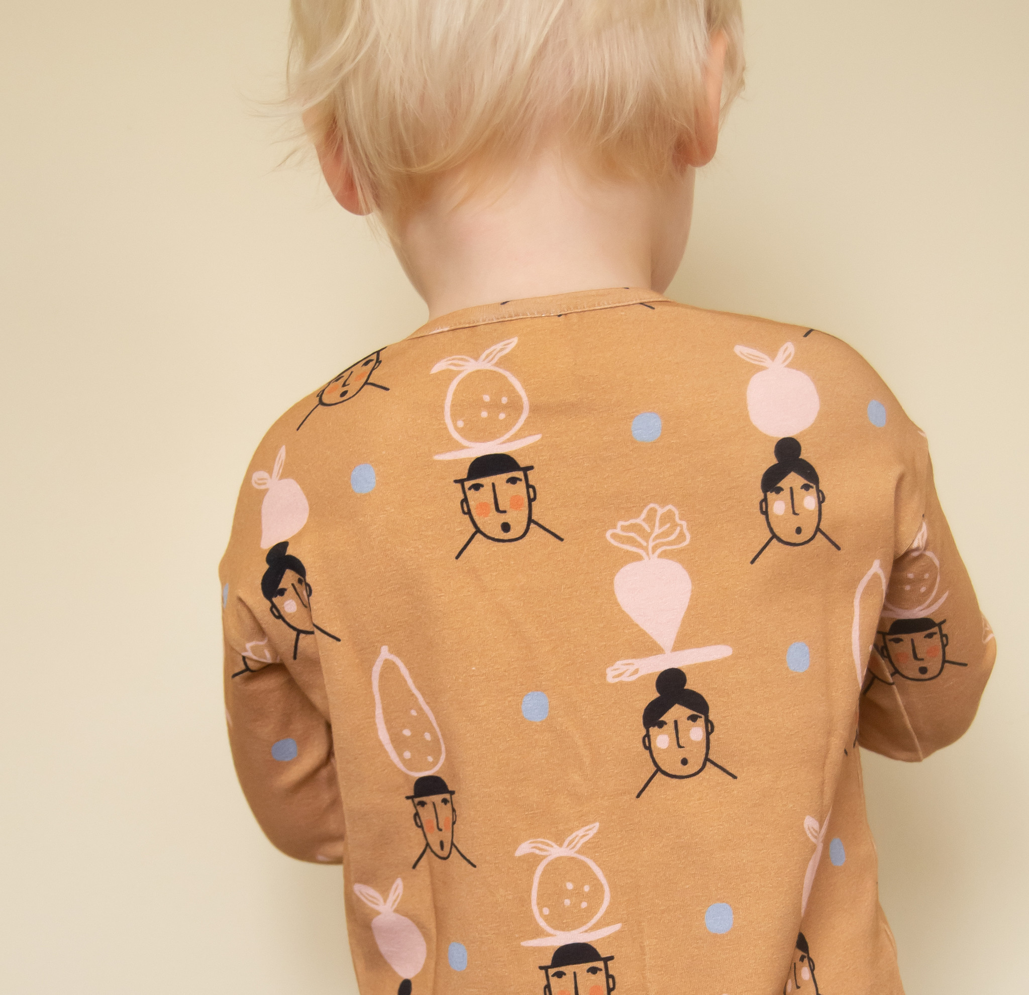 Babybody unisex mustard