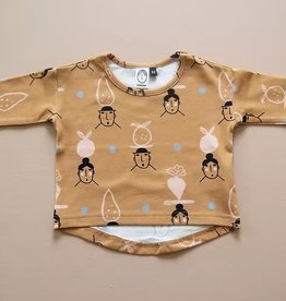 OERSAA / Unisex kids t-shirt mustard
