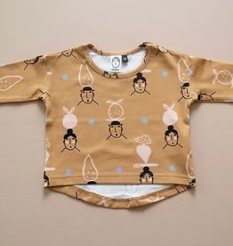 OERSAA / Unisex Kinder T-Shirt senffarben