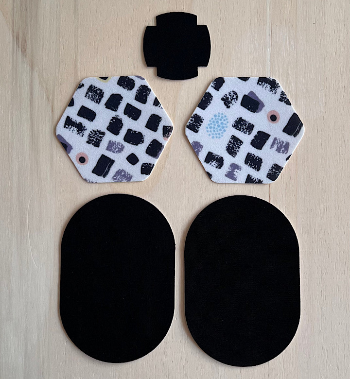 FABPATCH - VAATELAASTARI FabPatch Set of 5 "Laku"