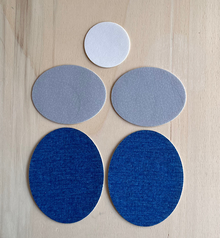 FABPATCH - VAATELAASTARI FabPatch Set of 5 "Arki"