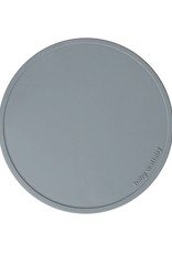 Silicon dining mat light grey D 38 cm