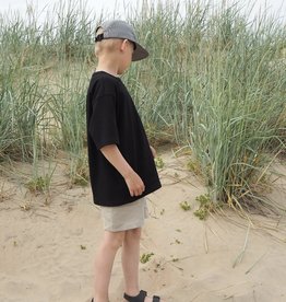 FLOOM STUDIO Kinder Interlock T-Shirt schwarz