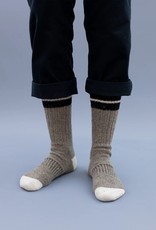 Hanfsocken graufarben