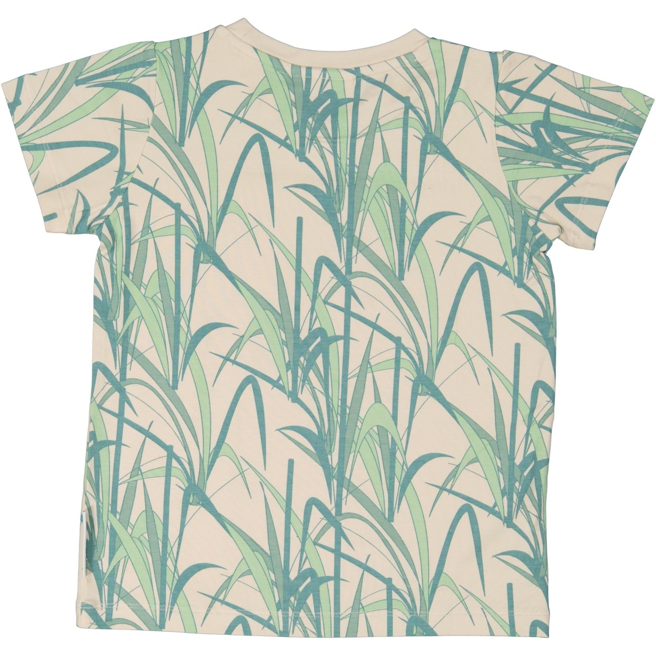 Kid's bamboo t-shirt green coloured