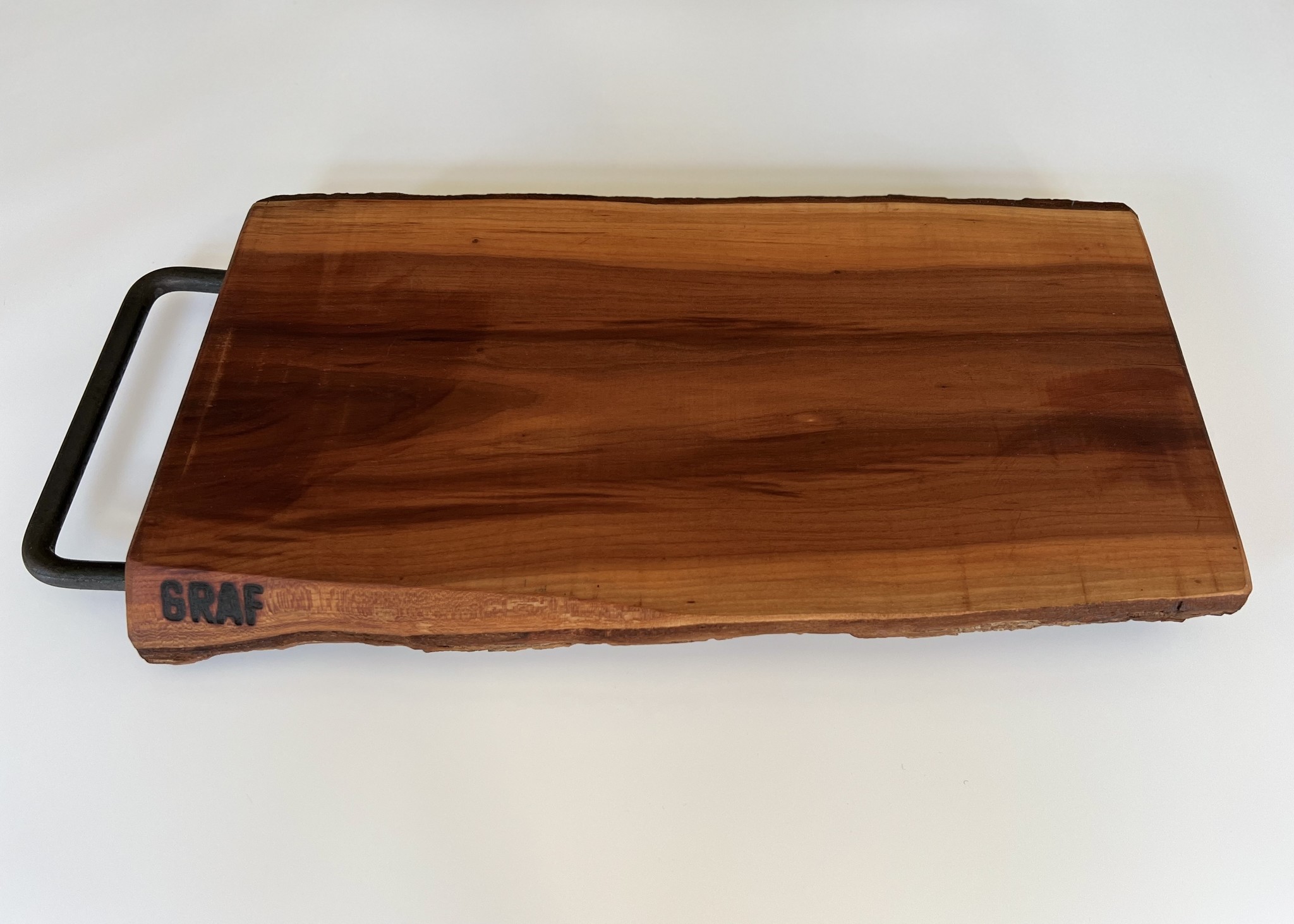 Plum wood serving board 46 x 23.5 cm