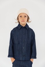 Kinder Jeansjacke indigoblau