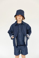 Kinder Jeansjacke indigoblau