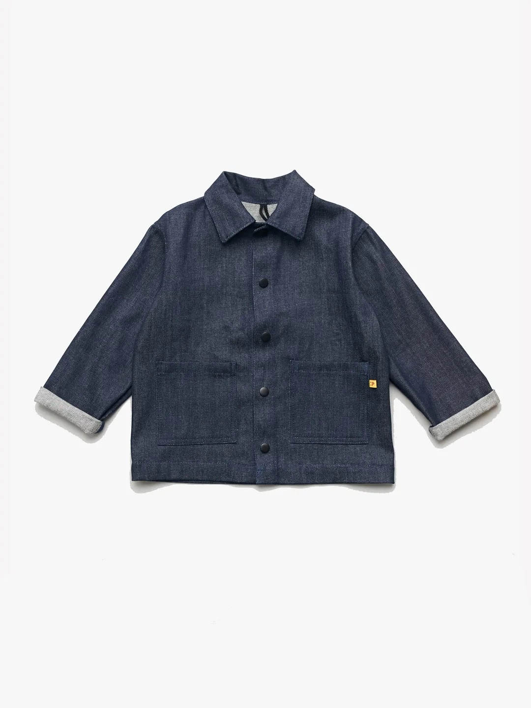 Kids denim jacket indigo blue