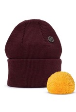 COSTO Kinder ONE SIZE Beanie Mütze burgunderrot