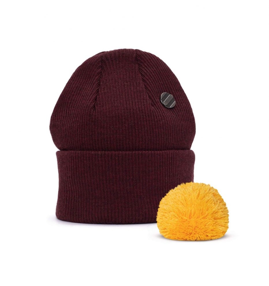COSTO Kids ONE SIZE  Beanie deep burgundy