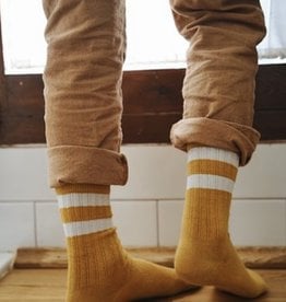 COLLÉGIEN Sport socks "Nico" curcuma coloured