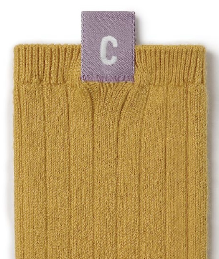 Socks "Cyril" mustard