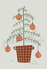 PILKKURAITA Post card A6 "Huonekuusi"