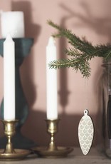 PAPURINO Wooden cone deco set of 4