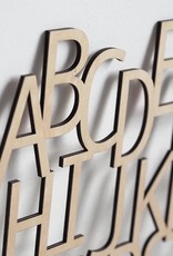 PAPURINO Design Letters aus Holz