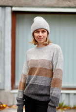Adult Alpaka Sweater grey/brown