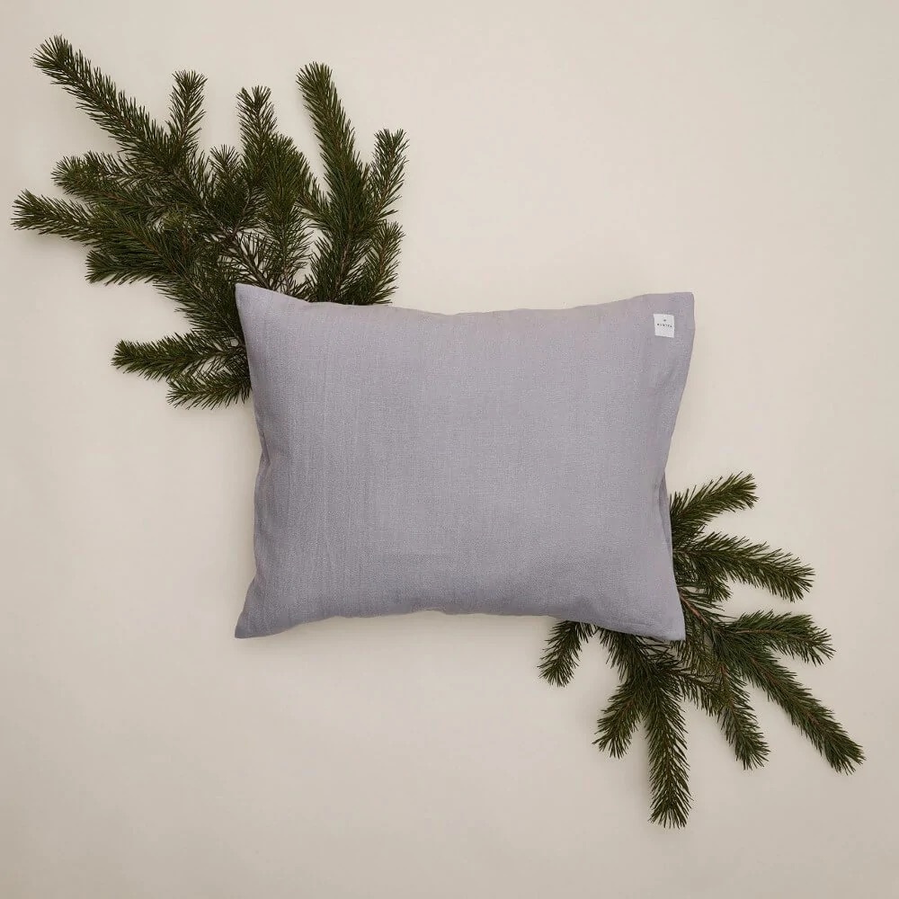 HEMPEA  Taie d'oreiller en chanvre 50 x 60 cm couleurs variées