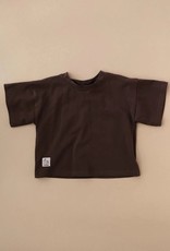 LAISKA EBBA Kids t-shirt dark chocolate