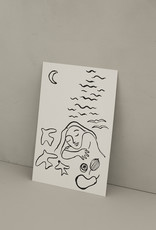 SAANA JA OLLI Mini poster A5 "Ne kesäyöt"