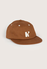 KOLLEGG Baseball cap toffeefarben für den perfekten  Vintage Look