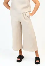 HULMU DESIGN Linen trousers sand