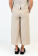 HULMU DESIGN Linen trousers sand