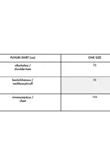 Leinenhemd schwarzfarben - ONE SIZE Grösse