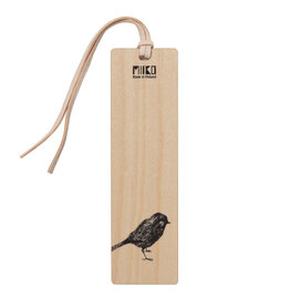 MIIKO DESIGN Wooden Bookmark "Lintu"