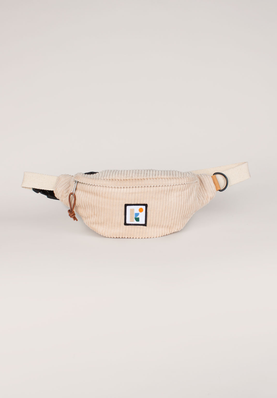 KOLLEGG Hip bag corduroy Almond