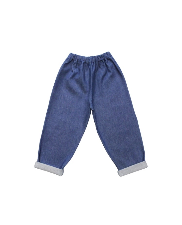 P DENIM Kids Jeans bleu avec poche arrière