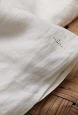 HEMPEA  Drap de lit en chanvre blanc neige 145 x 260 cm