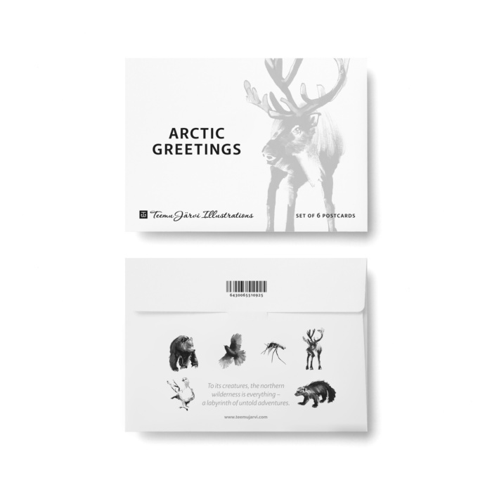 TEEMU JÄRVI ILLUSTRATIONS Arctic Greetings Postkarten-Set