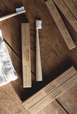 GOLDRICK Bamboo Toothbrush Set of 4