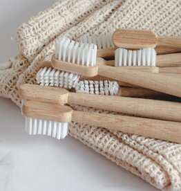 GOLDRICK Bamboo Toothbrush Set of 4