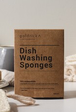GOLDRICK Loofah Dish Washing Sponges Set of 5