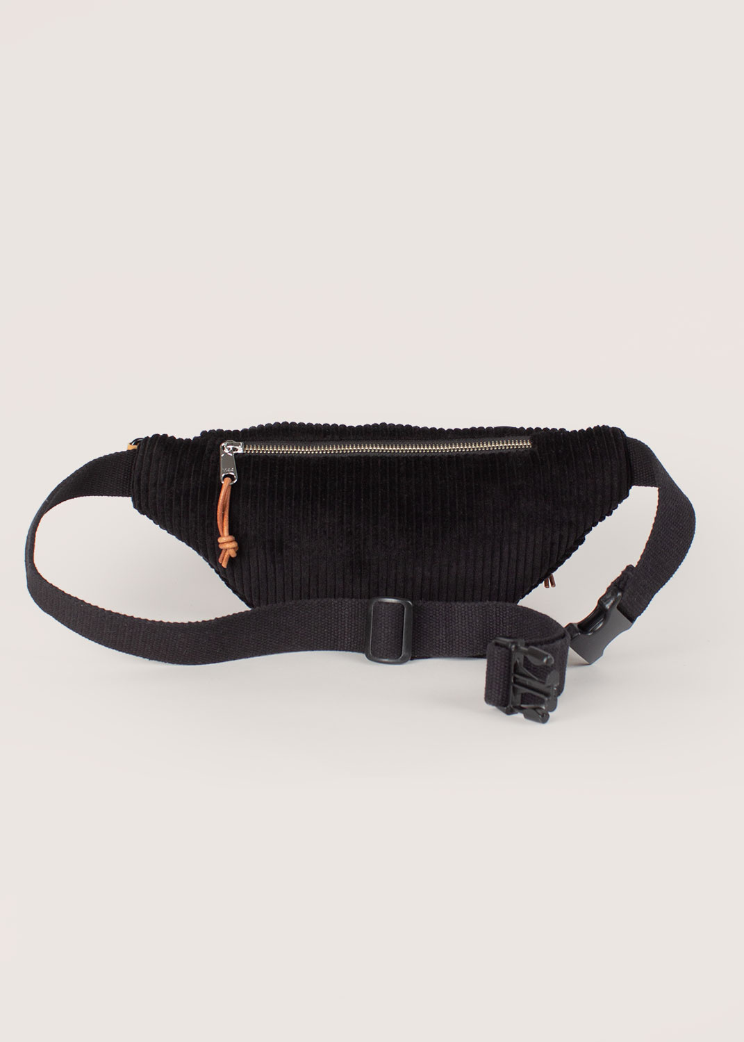 KOLLEGG Hip bag corduroy Black