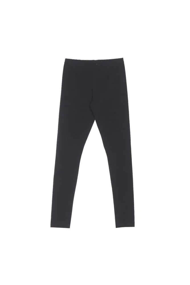 7/8 Samt Leggings schwarz mit Spitze von Ambra