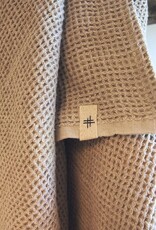 HEMPEA  Waffel-Badetuch ungefärbt beige 90x140 cm