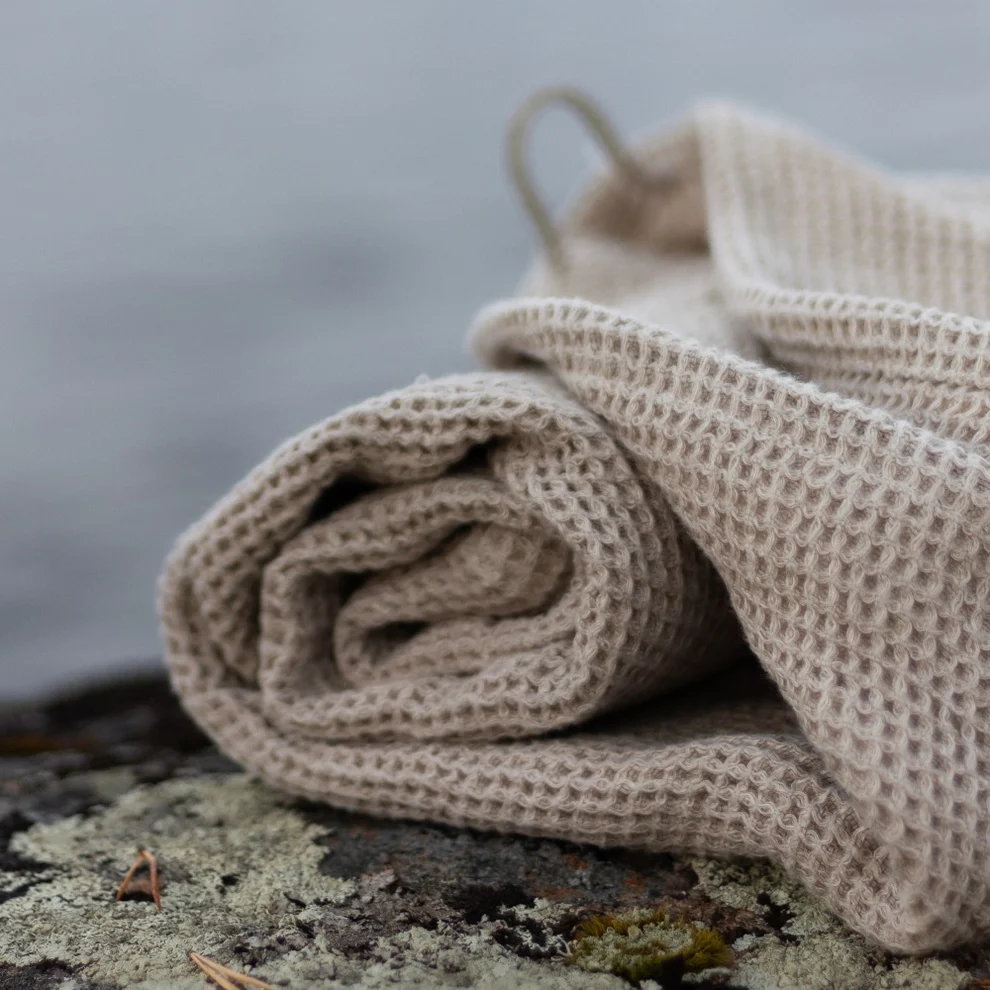 HEMPEA  Waffle Bath Towel 90x140 cm