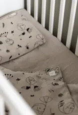 HEMPEA  "Sleepy forest" Hanf Kissenbezug für Baby und Kind