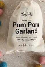 GOLDRICK Pom Pom Garland