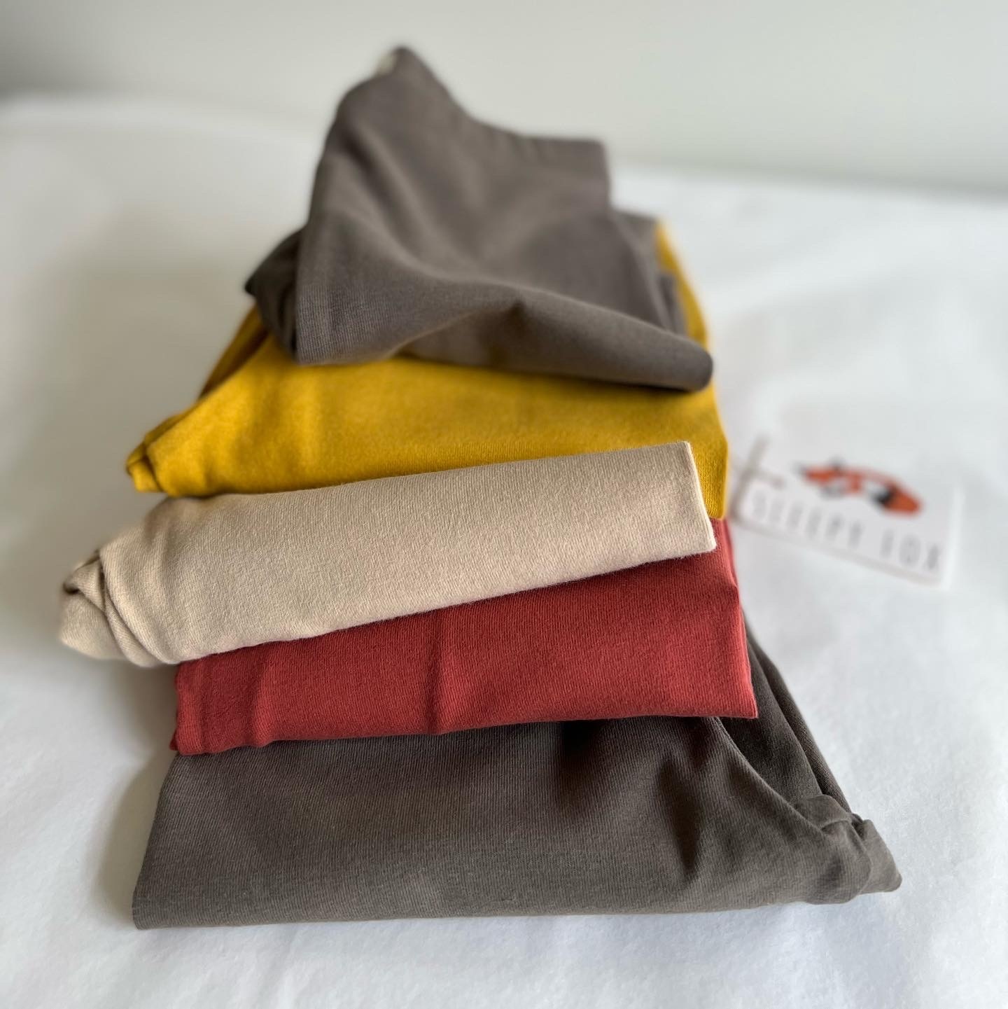 SLEEPY FOX KIDS Kids leggings brown/yellow/beige/marsala