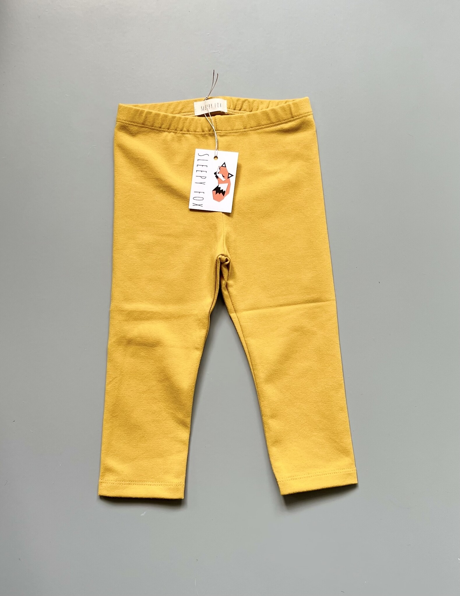Kids leggings brown/yellow/beige/marsala