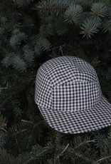 FLOOM STUDIO Kinder 6-Panel Sommerkappe braun/graufarben - upcycled